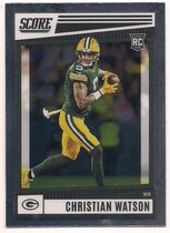 2022 Panini Chronicles Score Premium Rookies Update #367 Christian Watson