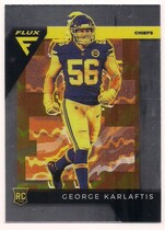 2022 Panini Chronicles Flux Rookies #FX-17 George Karlaftis