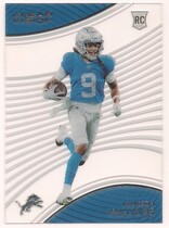 2022 Panini Chronicles Clear Vision Rookies #20 Jameson Williams