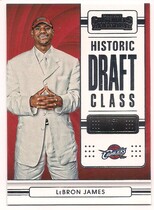 2022 Panini Contenders Historic Draft Class Contenders #20 Lebron James