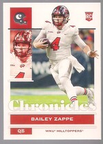 2022 Panini Chronicles Draft Picks #24 Bailey Zappe