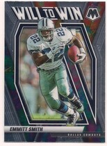 2021 Panini Mosaic Will to Win #18 Emmitt Smith