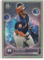 2022 Bowman Platinum Precious Elements #PE-10 Pedro Leon