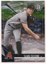 2021 Bowman Platinum Top Prospects Ice Foil #TOP-12 Slade Cecconi