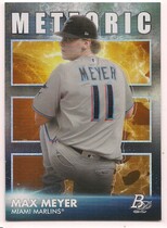 2021 Bowman Platinum Meteoric #MET-15 Max Meyer