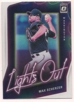 2021 Donruss Optic Lights Out #LO11 Max Scherzer