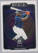 2021 Donruss Optic Mythical #M18 Yordan Alvarez