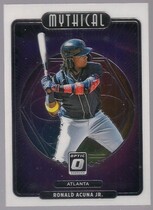 2021 Donruss Optic Mythical #M21 Ronald Acuna Jr.