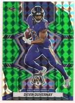 2022 Panini Mosaic Green Mosaic #214 Devin Duvernay