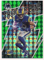 2022 Panini Mosaic Thunder Lane Green Mosaic #TL-7 Cooper Kupp