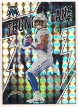 2022 Panini Mosaic Thunder Lane Mosaic #TL-21 Justin Herbert