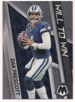 2022 Panini Mosaic Will to Win #WW-9 Dak Prescott