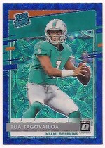 2020 Donruss Optic Blue Scope #152 Tua Tagovailoa