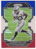 2021 Panini Prizm Prizm Red White & Blue #178 Darren Waller