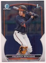 2023 Bowman Chrome Prospects #BCP-35 Frederick Bencosme