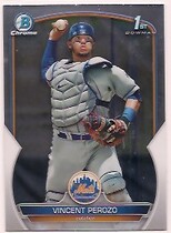 2023 Bowman Chrome Prospects #BCP-102 Vincent Perozo