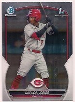 2023 Bowman Chrome Prospects #BCP-120 Carlos Jorge