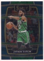 2021 Panini Select (Retail) Blue #77 Jayson Tatum