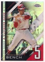 2020 Topps Chrome Update A Numbers Game #NGC-24 Johnny Bench