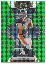 2023 Panini Mosaic Green Mosaic #71 Tim Tebow