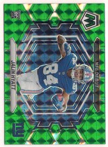 2023 Panini Mosaic NFL Debut Green Mosaic #17 Jalin Hyatt