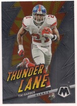 2023 Panini Mosaic Thunder Lane #23 Tiki Barber