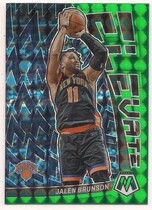 2022 Panini Mosaic Elevate Green Mosaic #6 Jalen Brunson