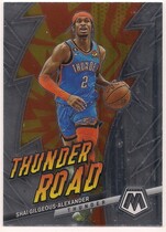 2022 Panini Mosaic Thunder Road #14 Shai Gilgeous-Alexander