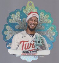 2023 Topps Holiday Oversized Die-Cut Ornament #MLBDC-6 Byron Buxton