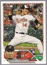 2023 Topps Holiday #H41 Shintaro Fujinami