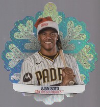 2023 Topps Holiday Oversized Die-Cut Ornament #MLBDC-19 Juan Soto