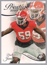 2023 Panini Prestige #308 Broderick Jones