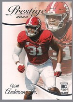 2023 Panini Prestige #387 Will Anderson Jr.