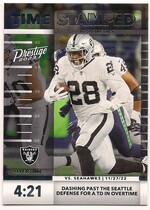 2023 Panini Prestige Time Stamped #TS-9 Josh Jacobs