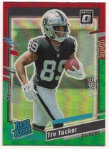 2023 Donruss Optic Rated Rookie Preview Red & Green #362 Tre Tucker