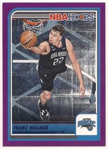 2023 Panini NBA Hoops Purple #122 Franz Wagner