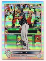 2022 Topps Chrome Refractor #129 Juan Soto
