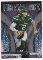 2021 Panini Prizm Fireworks #F-22 Zach Wilson