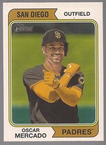 2023 Topps Heritage High Number #715 Oscar Mercado