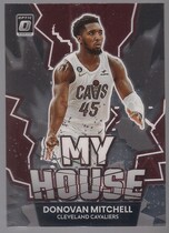 2022 Donruss Optic My House #1 Donovan Mitchell