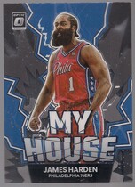 2022 Donruss Optic My House #5 James Harden