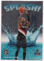 2022 Donruss Optic Splash #6 Damian Lillard