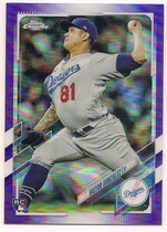 2021 Topps Chrome Update Purple Refractor #USC14 Victor Gonzalez