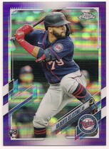 2021 Topps Chrome Update Purple Refractor #USC80 Gilberto Celestino