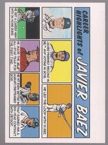 2022 Topps Heritage High Number 1973 Topps Comics #73TC-26 Javier Baez