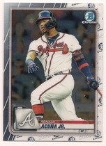 2020 Bowman Chrome #28 Ronald Acuna Jr.