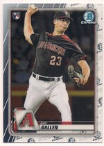 2020 Bowman Chrome #81 Zac Gallen