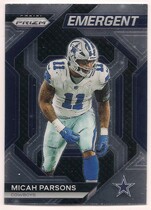 2023 Panini Prizm Emergent #18 Micah Parsons