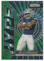 2023 Panini Prizm Hype Green Prizm #H-15 Micah Parsons