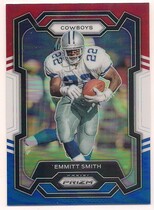 2023 Panini Prizm Red White & Blue Prizm #74 Emmitt Smith